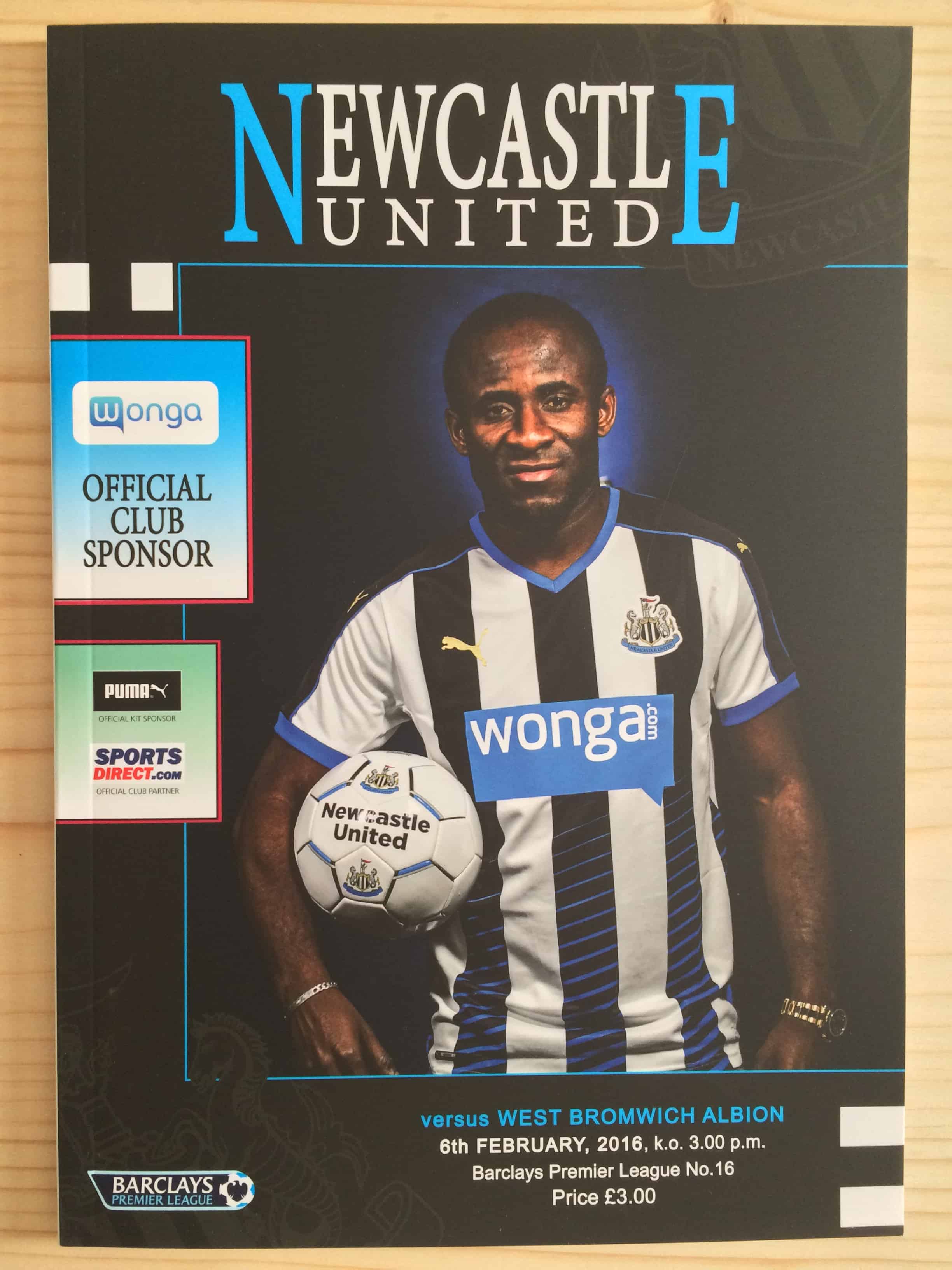 Newcastle United FC v West Bromwich Albion FC 